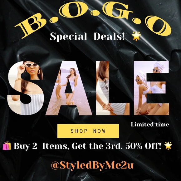 ๐ฐSpecial BOGO Deals!๐ฐ ๐๏ธ Buy 2  Items, Get the 3rd. 50% Off! ๐ - Picture 1 of 17